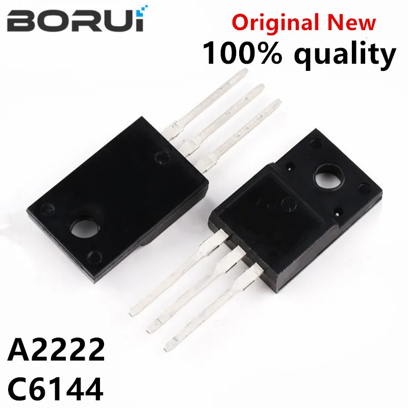 Новый и оригинальный чипсет IC A2222 C6144 TO-220F 2SA2222 2SC6144 TO220F 20 шт. 10 пар - купить по