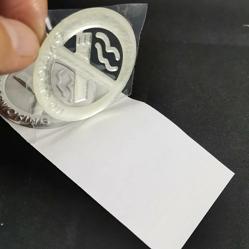 1 пара хромированный значок эмблема для автомобиля|car styling stickers|no smokingcar |