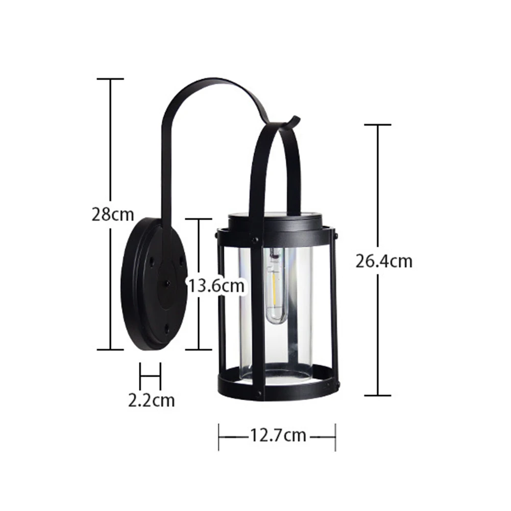 

LED Solar Wall Light Home Garden Outdoor Waterproof Light-Control Lamp for Villa Fence Street Lighting Garden Decor