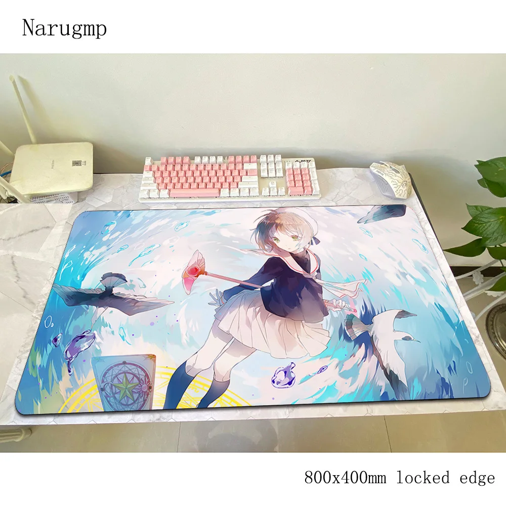 Коврик для мыши Cardcaptor Sakura коврик 800x400x4 мм компьютерной с закругленными краями