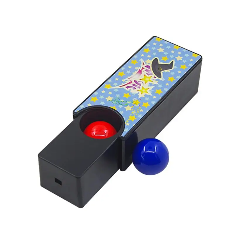 Changeable Magic Box Turning The Red Ball Into The Blue Ball Props Magic Tricks Toys Classic Toys