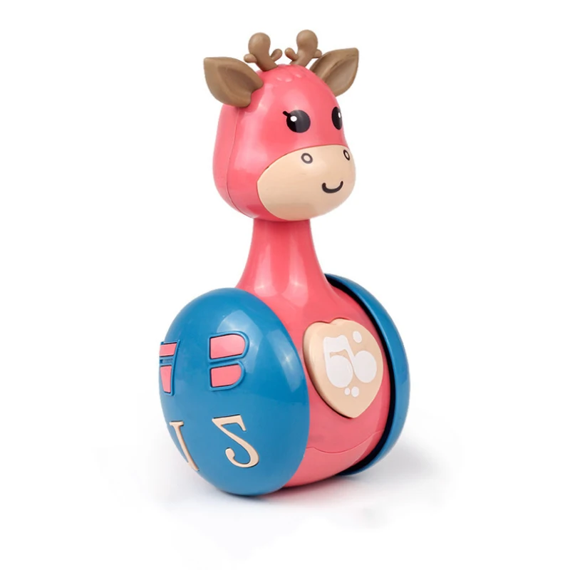 

Baby Tumbler Rattle Learning Education Toys Newborn Teether Infant Hand Bell Mobile Stroller Music Roly-poly Toy Dropshipping