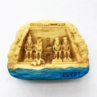 qiqipp fashion accompanying gift refrigerator magnets for egyptian abu simbel temple