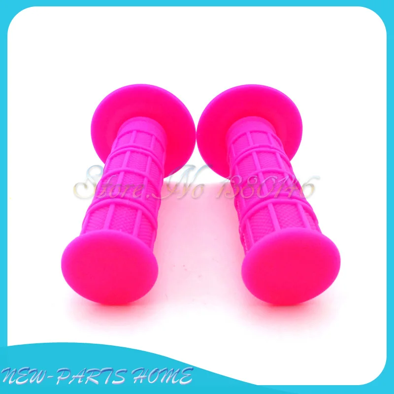 Универсальные розовые мягкие резиновые ручки для мотоциклов 50cc 70cc 110cc 125cc Coolster