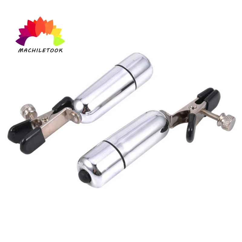 1 пара длинная цепочка зажимы для сосков Зажимы Вибраторы груди G spot Клитор SM