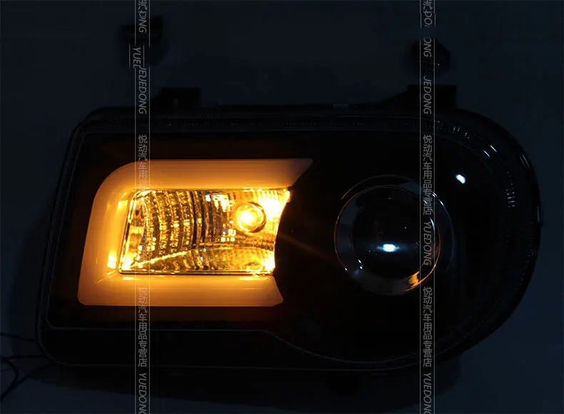 АКД Автомобиль Стайлинг фара для Chrysler 300C фары 2005-2010 300C светодиодный фары DRL Hid Bi Xenon авто аксессуары