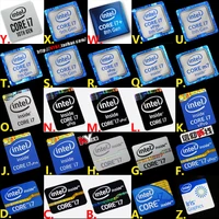 original core i7 core 3 4 5 6 7 8 9 10th generation laptop desktop cpu label sticker