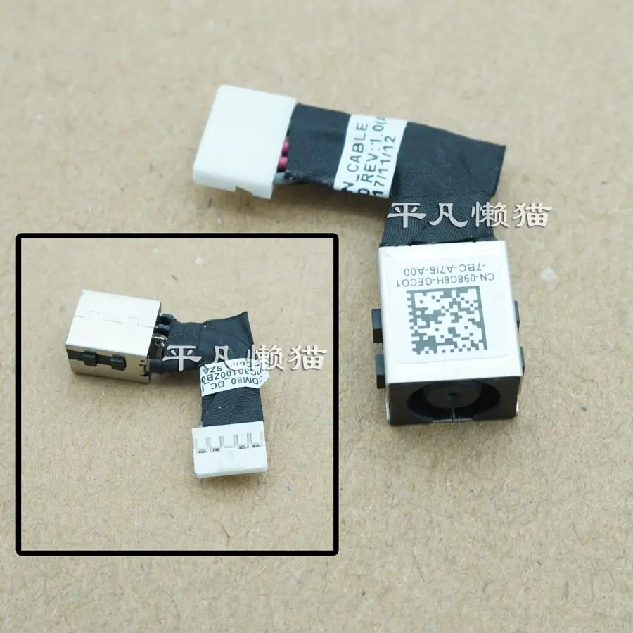 

Новый разъем питания постоянного тока для ноутбука Dell E5580 5590 5591 точность M3520 M3530 интерфейс питания зарядная головка