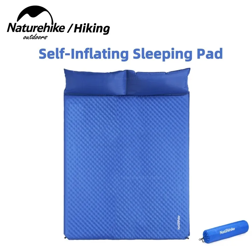 

Naturehike Camping Self-Inflating Mattress Outdoor Double Automatic Inflatable Cushion Moisture-proof Tent Sleeping Pad Tent Mat