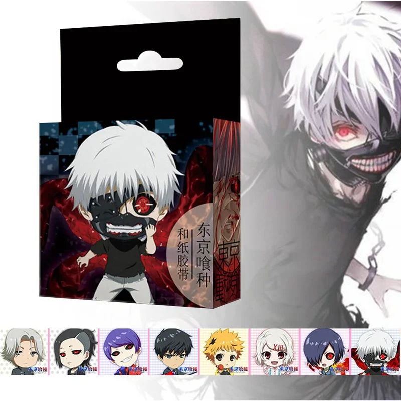 

Demon Slayer Anime Washi Tape Masking Tape Adhesive Stick Paper Masking Stationery Tape Scrapbooking Crafts