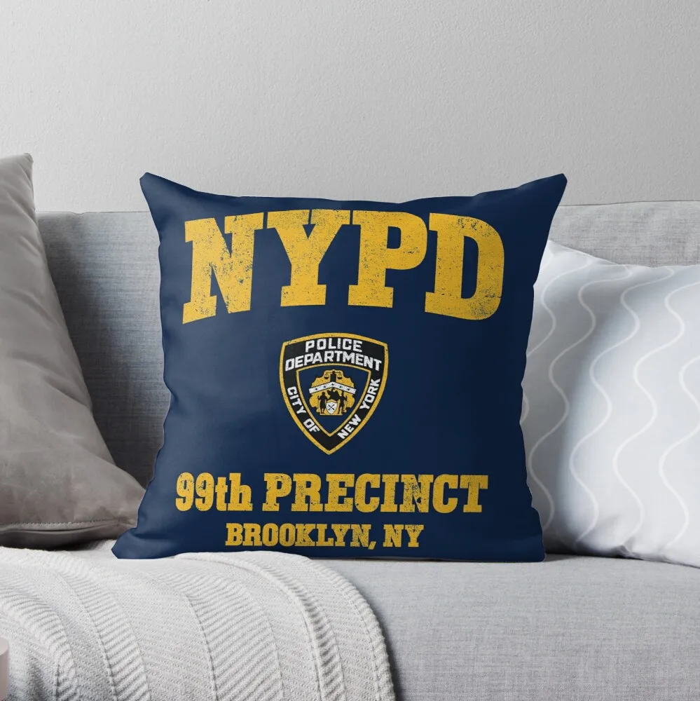 

99th Precinct - Brooklyn NY Throw Pillow Pillow Case Polyester Home Decora Pillowcases kussensloop almohada poszewka
