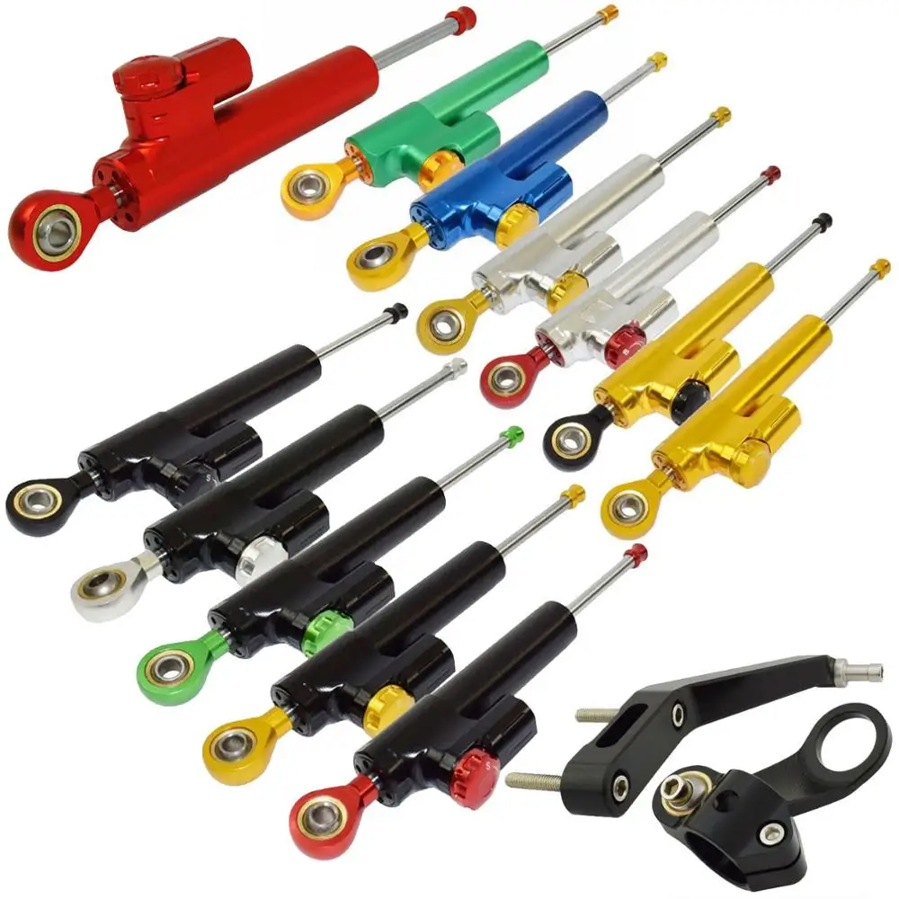 Motorcycle Adjustable Steering Damper Stabilizer Linear Lever Bracket For HONDA CBR 900 RR CBR954RR Fireblade SC50 2002 2003 | Автомобили