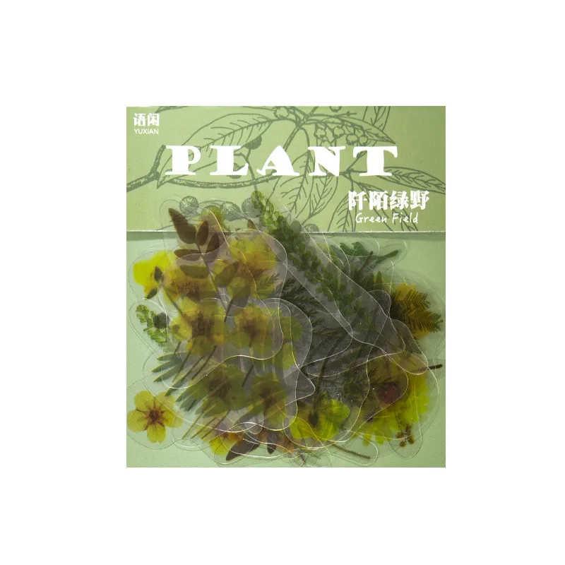 

PET Flower Series Decoration Stickers Decorative Stationary Scrapbooking Sticker Gift Girl School Supplies