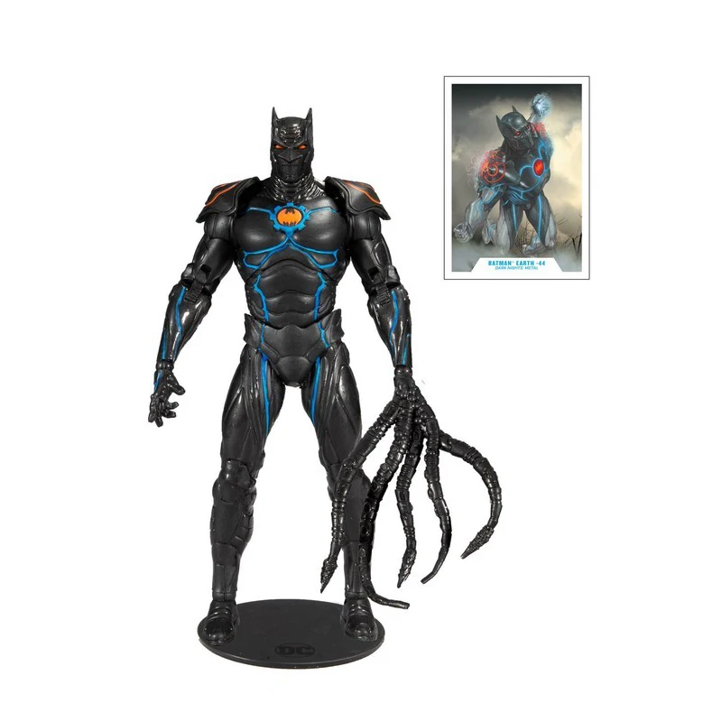

Игрушки Mcfarlane DC Multiverse 7 дюймов Dark Nights: металлическая фигурка Бэтмена Earth-44, модель, украшение, коллекционная игрушка, подарок на день рождения