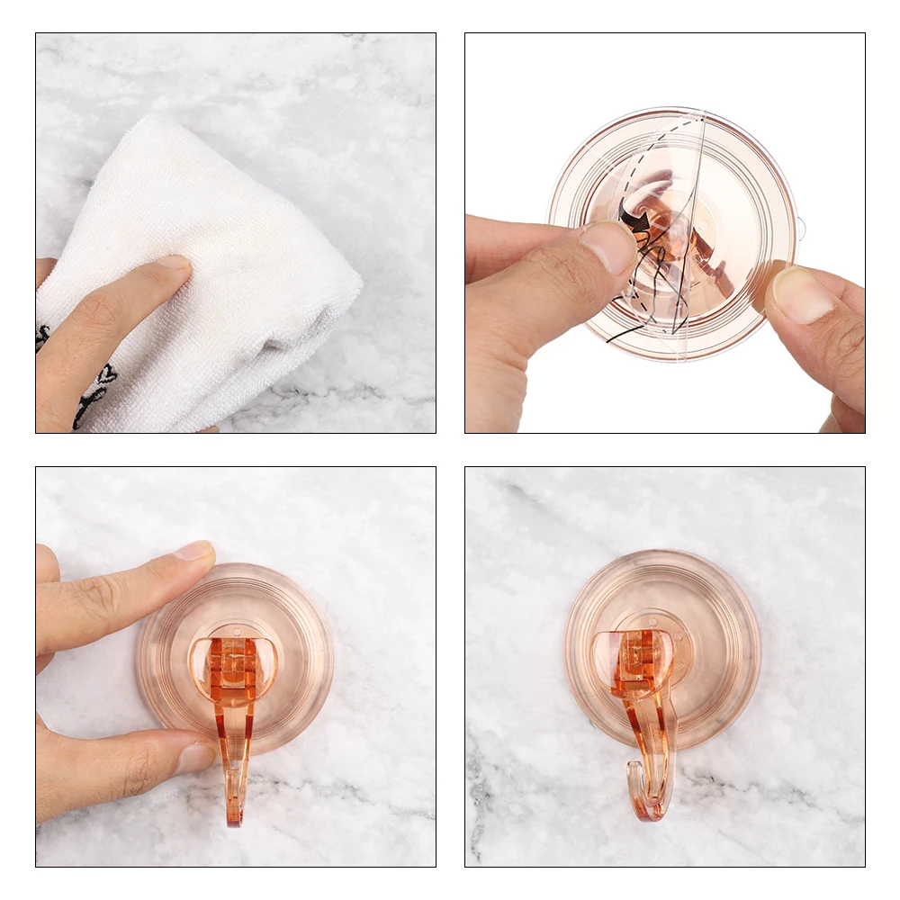 Крючки на присосках 2 шт./компл. мощные вакуумные крючки для душевой вешалка