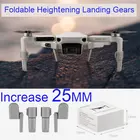 Складной Расширенный шасси DJI Mini 2, защита для удлинения ножек, стабилизаторы для Mavic Mini, аксессуары, 25 мм