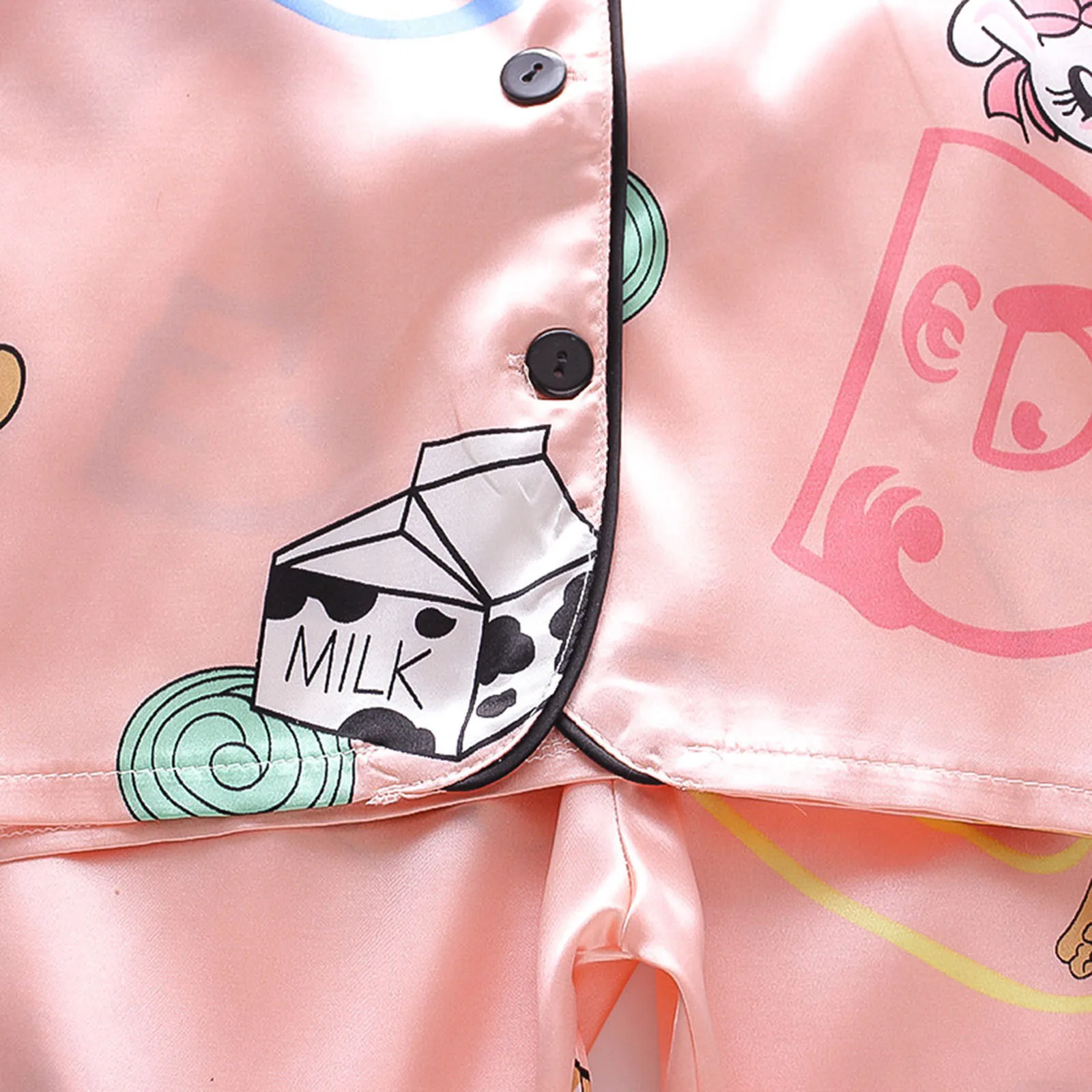 

1-5Y Toddler Kids Pajamas Sets Baby Boys Girls Lovely Cartoon Animal Print Tops+Pants Sleepwear Outfits pyjama garcon 5*