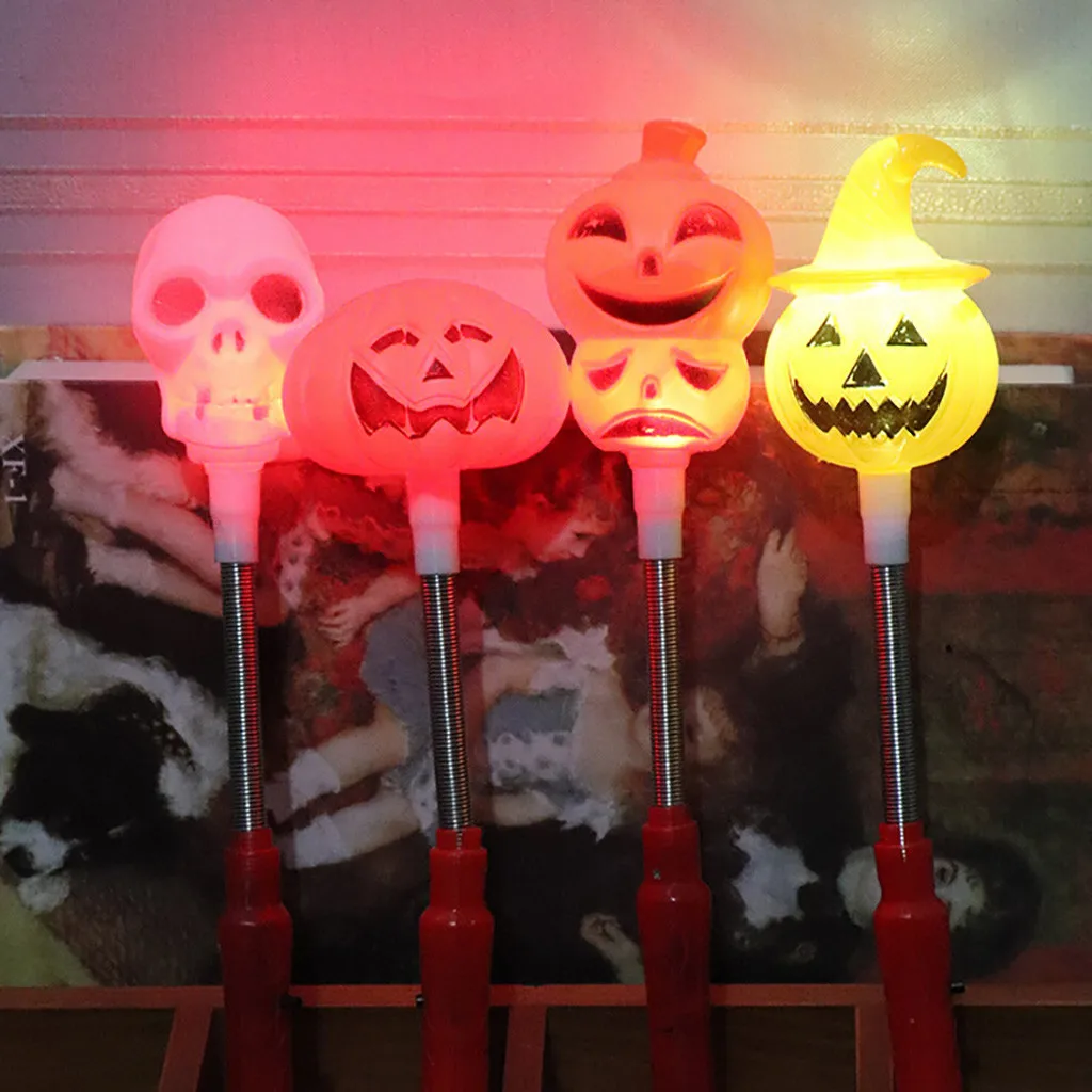 Оригинальная ALIWARM мигающая палка светящаяся тыква ручная палочка украшения на