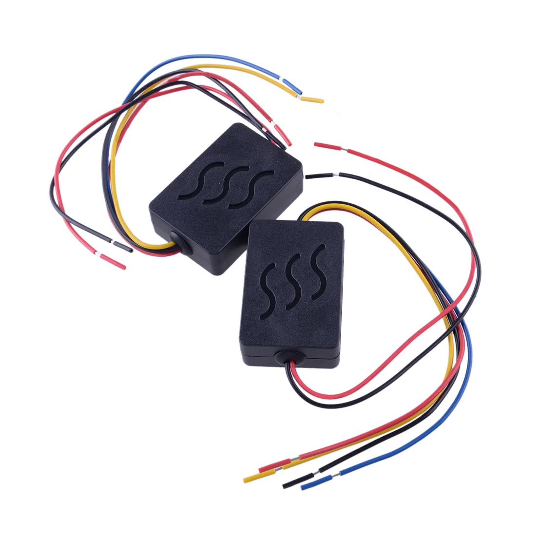 

2Pcs/Set Universal 12V 3 Step Sequential Chase Flash Module Boxes Fit For Car Brake Turn Signal Light Lamp