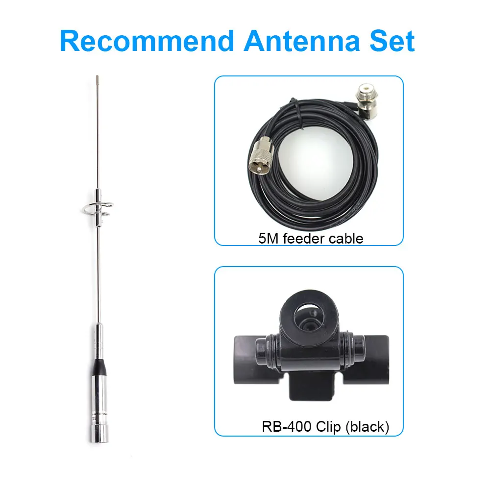 Внешняя антенна NAGOYA PL259 Двухдиапазонная рация UHF/VHF 144/430 МГц 150 Вт 2 15/дБи SL16/NL