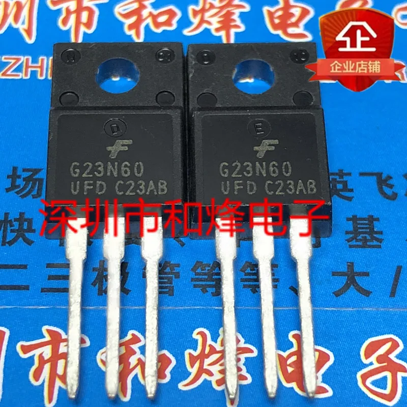 

10PCS G23N60UFD SGS23N60UFD TO-220F 600V 23A