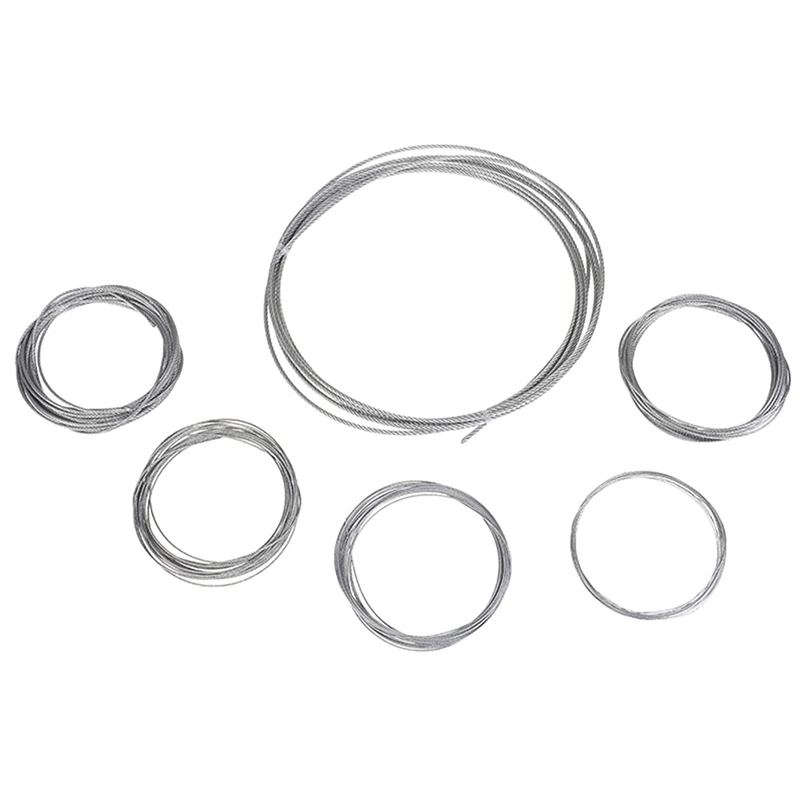 Горячее предложение! Распродажа! Новинка 304 мягкий трос из нержавеющей стали 5 м