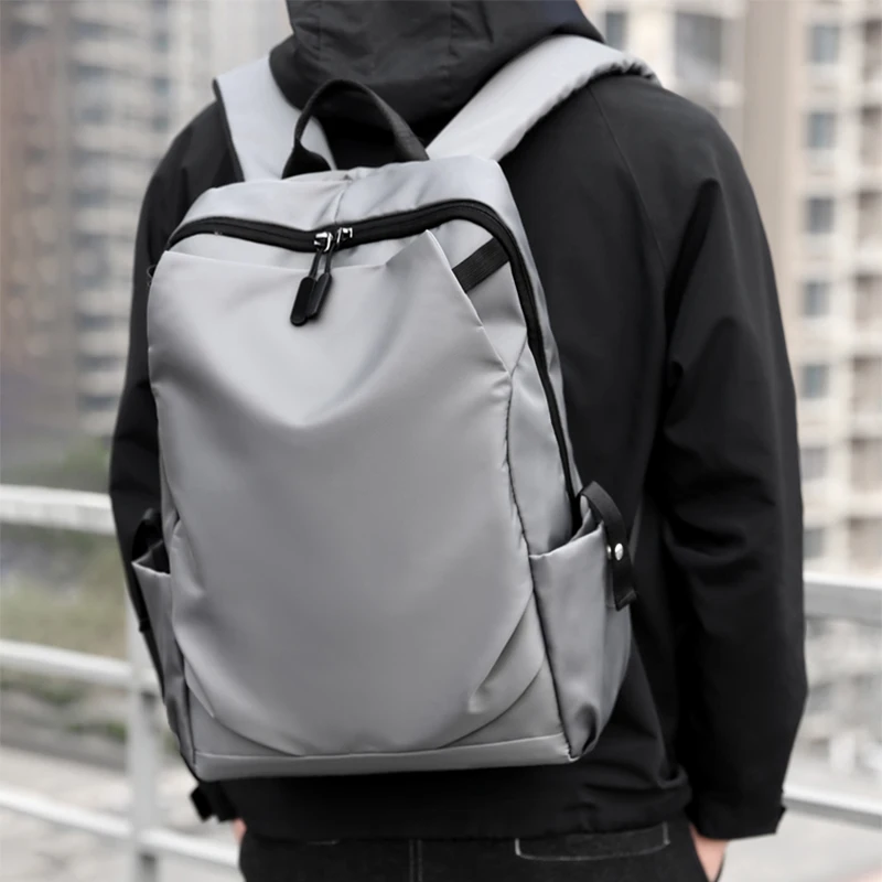

ELVASEK Men's fashion backpack waterproof travel outdoor light Harajuku15.6 inch laptop backpack leisure student mochila bag