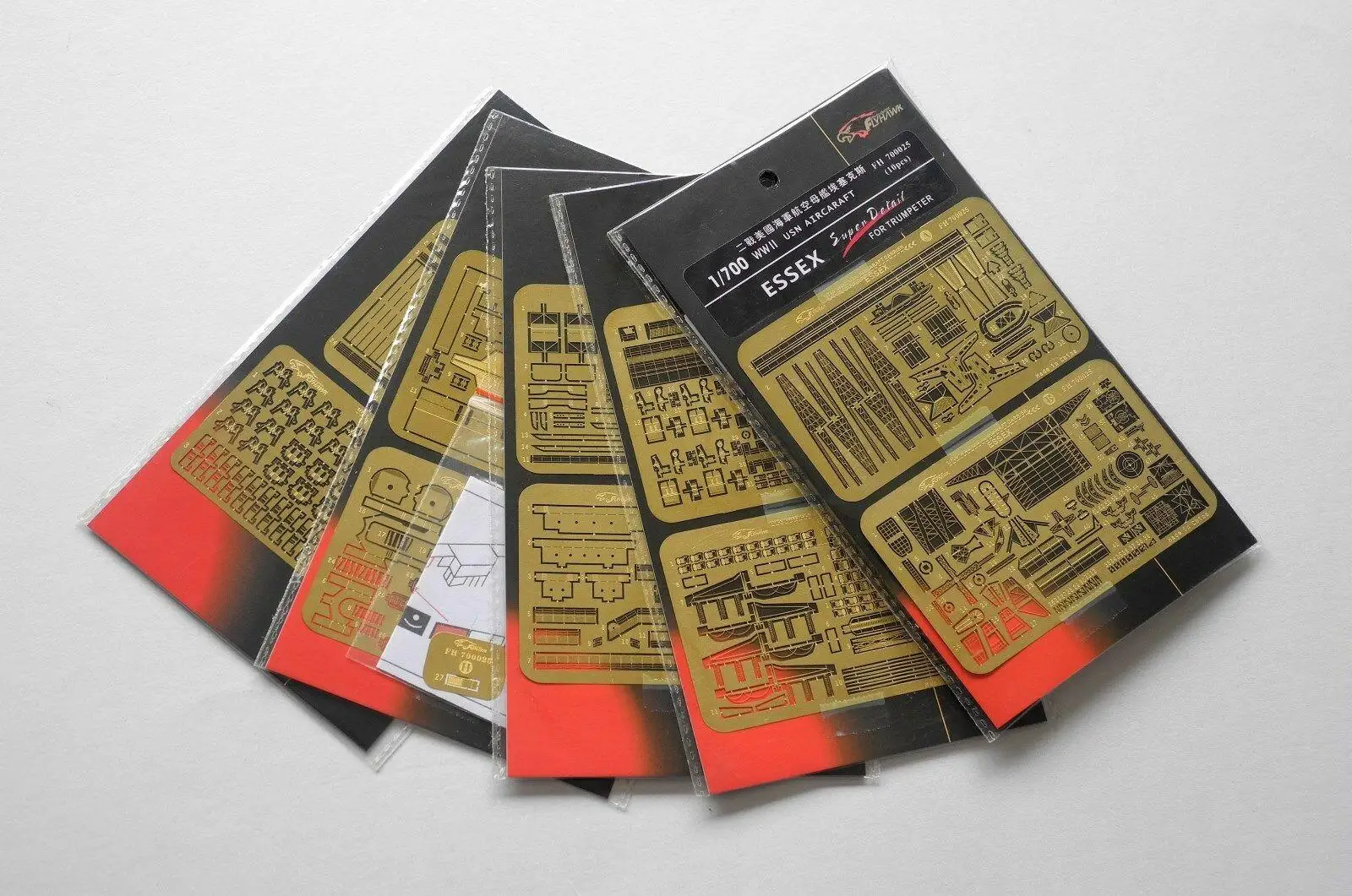 Flyhawk 700025 1/700 USN Carrier Essex for Trumpeter top quality | Trank&ampMilitary Chariot Model