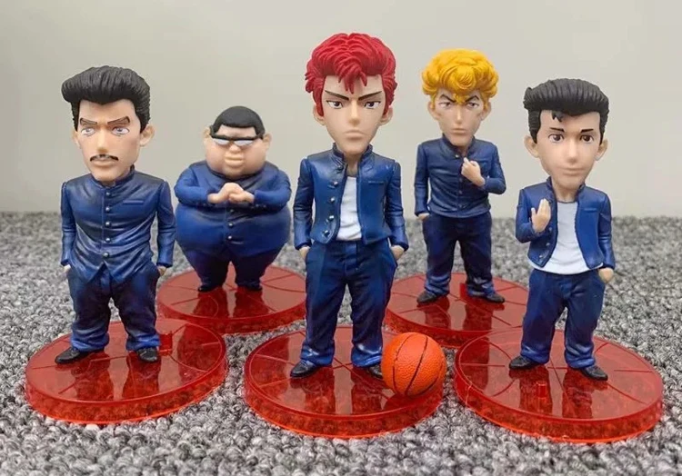 Фигурка аниме SLAM DUNK из ПВХ коллекционная Игрушечная модель сакураги ханамичи 5