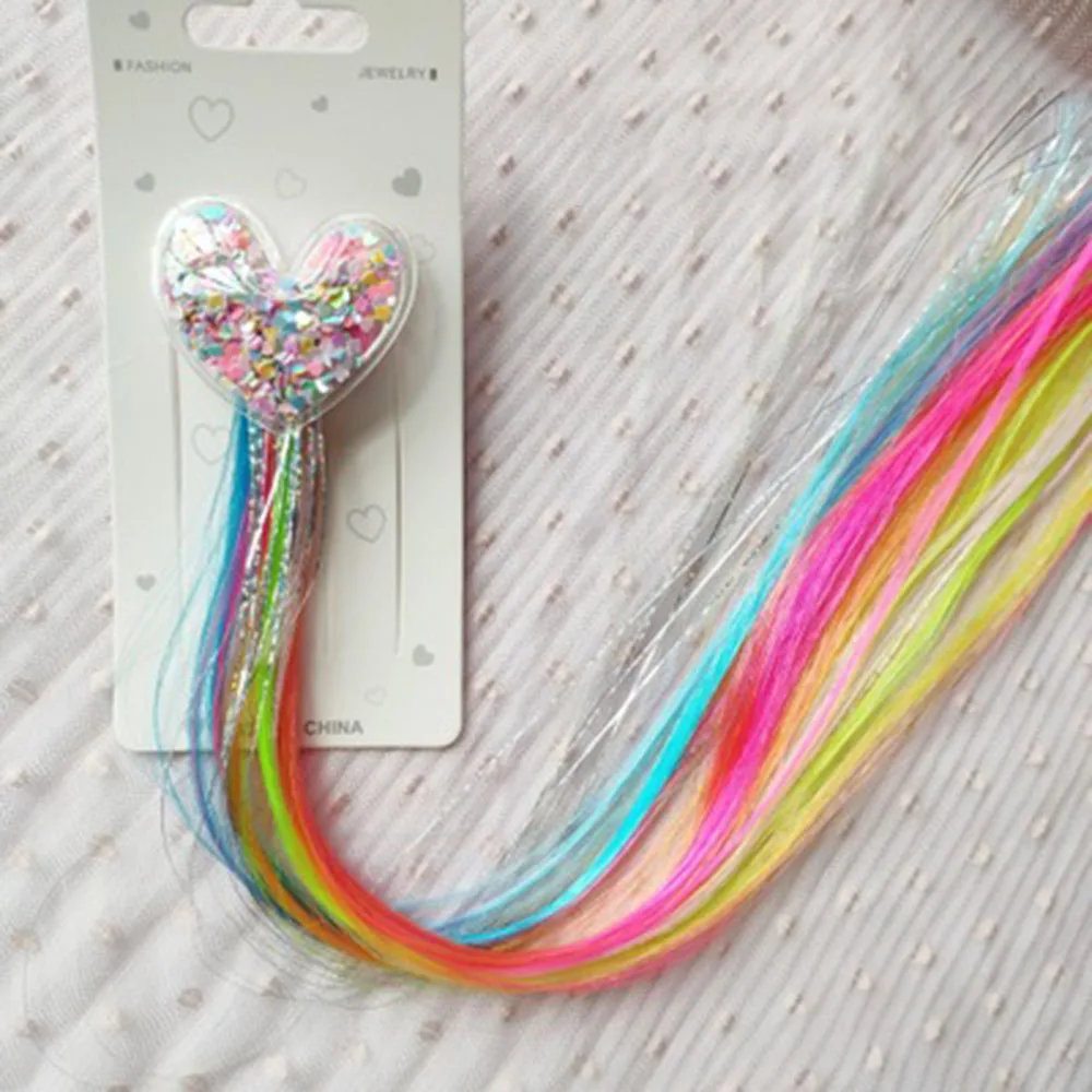 Новые милые Мультяшные зажимы для волос с зыбучим песком девочек заколки