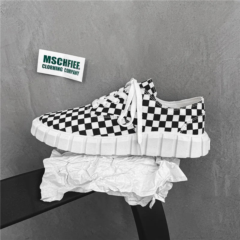 

Low cut lattice canvas shoes sports casual skateboard shoes men's shoes 39-2021