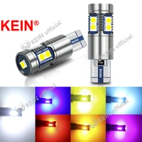 kein 2pcs canbus t10 led w5w car led lights bulb t4w ba9s h21w bax9s bay9s clearance parking tail for vw lamp turn signal lights