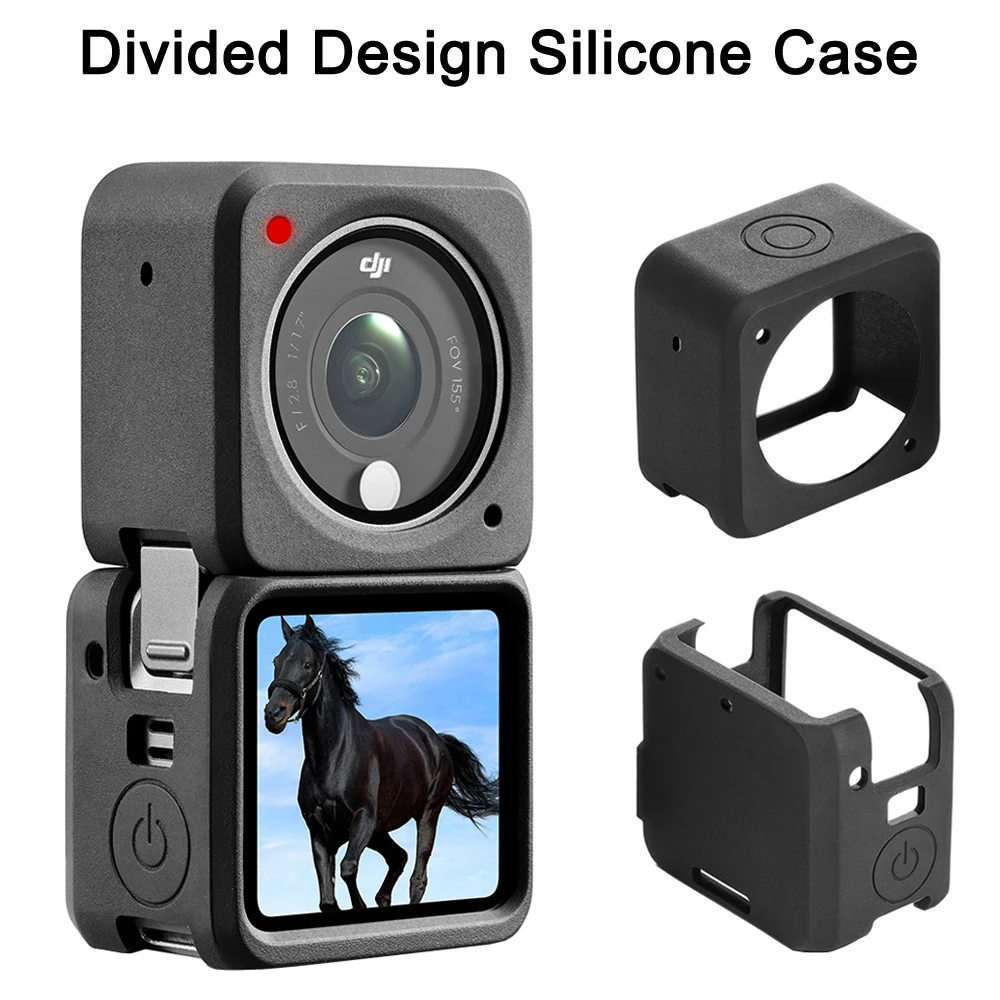 Waterproof Housing Case for DJI Action 2 Protective Shell Underwater Dive Cover Filter Osmo Accessories | Электроника