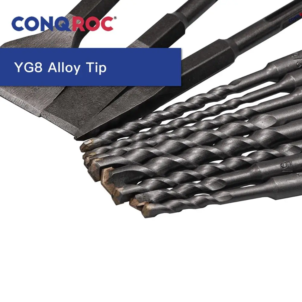 Набор сверл SDS Plus с наконечником из карбида резец для камня набор