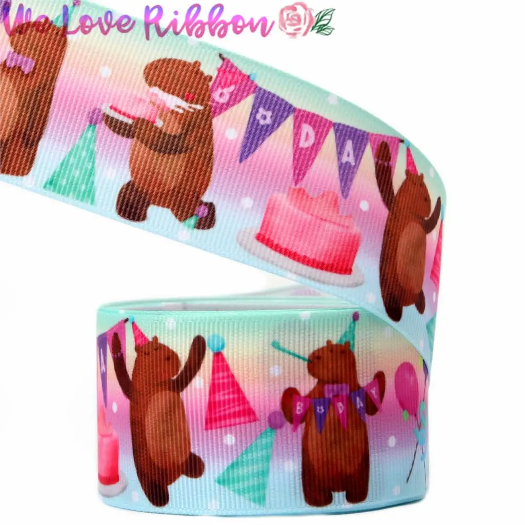 16 мм-75 мм красочный воздушный шар мультфильм слон Медведь кекс напечатанный