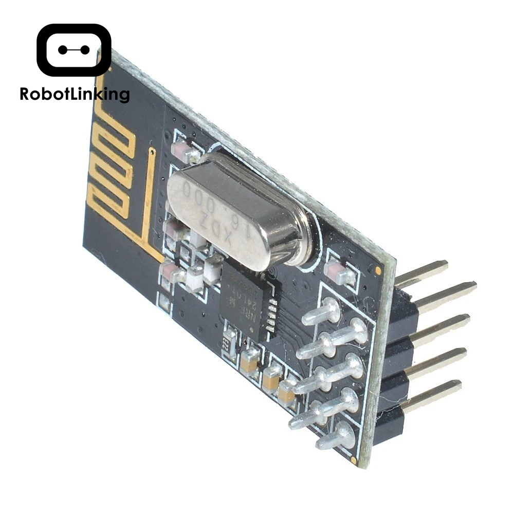 Беспроводной модуль приемопередатчика NRF24L01+ антенна 2,4 ГГц для Arduino