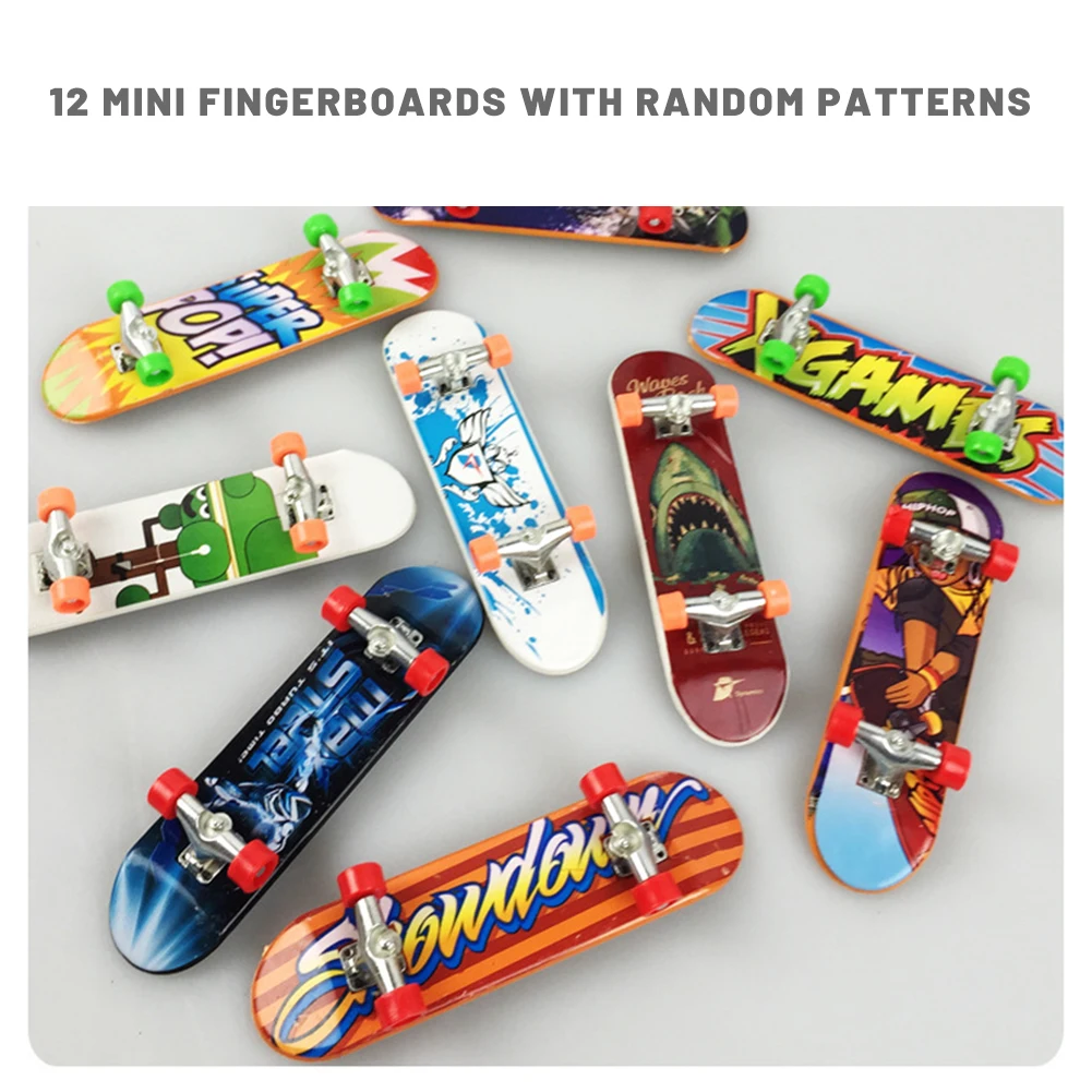 

PC Mini Fingerboard Finger Skateboards Toy For Children Adult Creative Finger Sports Skate Hot Sale Finger Skateboard Gorgeously