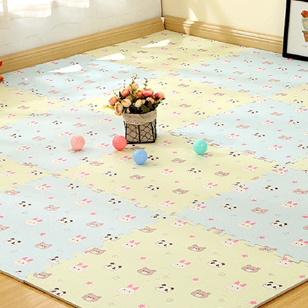 8 шт. детский игровой коврик из пенопласта уплотненный экологичный