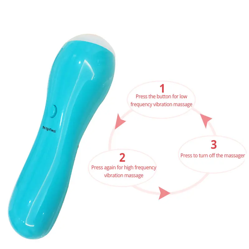 Мини массажер Портативный Массажная ручка Помогает всего тела релаксацию и