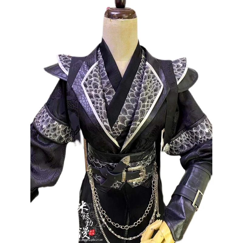 

Tian Guan Ci Fu Cosplay Costume Heaven Official's Blessing Hexuan Cosplay Black Hanfu Chinese Ancient Costumes Anime Outfits