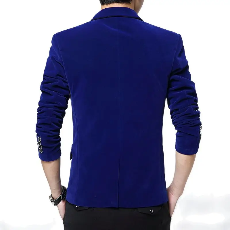 2021 весна осень новый мужской блейзер Модная Тонкая Повседневная Верхняя одежда