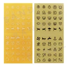 Прозрачная наклейка переключатель, этикетка, наклейка для автомобиля, морского катера, грузовика, автозапчасти, водонепроницаемые