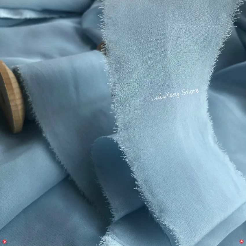 2 5 см * метров настоящая шелковая чистая лента ручной работы с деревянной