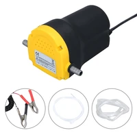 12v electric car oil pump crude oil fluid pump 60w extractor transfer engine suction pump tubes for auto car boat motorcycle