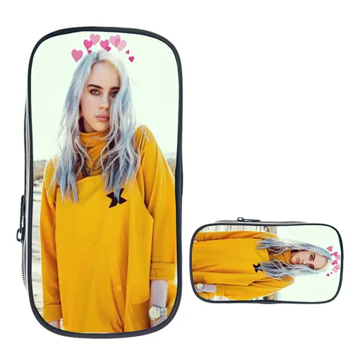 28 Plecak DJ Singer школьный Billie Eilish рюкзак и сумка A Dos Bad Gay Bookbag Bolso Mujer школьные сумки для девочек-подростков на молнии 8 - Цвет: 28