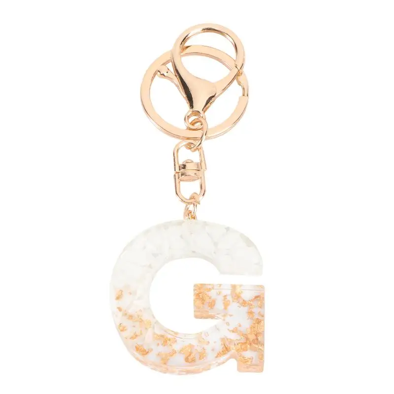 1 шт. творческий брелок-подвеска Английский алфавит дизайн брелок сумка