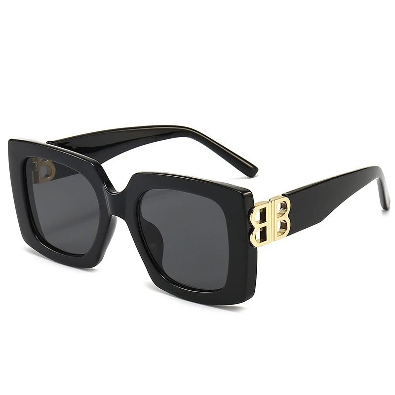 

2021 Spring New Oversize Square Sunglasses Women Fashion Retro Gradient Sun Glasses Men Big Frame Glasses Vintage Eyewear UV400