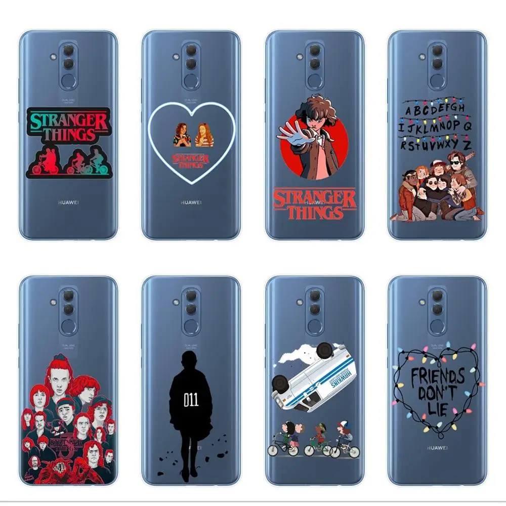 Чехол для телефона Huawei Mate 10 20 Lite мягкий силиконовый чехол из ТПУ чехлы Stranger Things P20