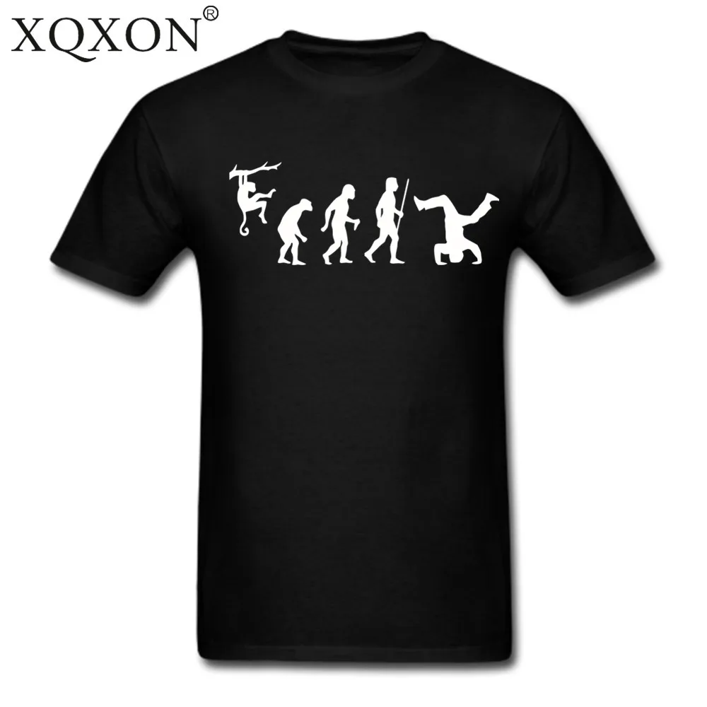 

New summer new Breakdancing Evolution design print Men t-shirt High quality cotton t shirt top D19
