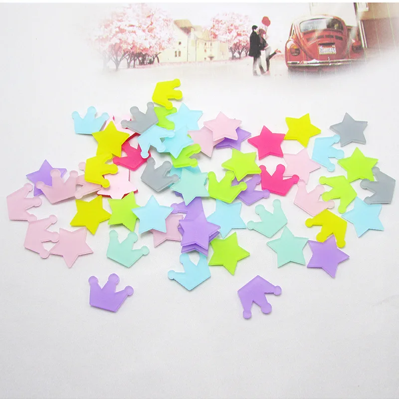 32 шт./лот 2*1 5 см акриловые украшения короны ремесла Кабошоны Скрапбукинг для Kawaii